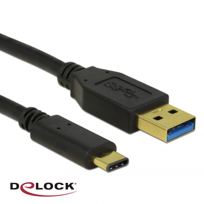 USB cable Type-C™ male to A male, USB 3.2 Gen. 2, 10 Gbps, 50cm