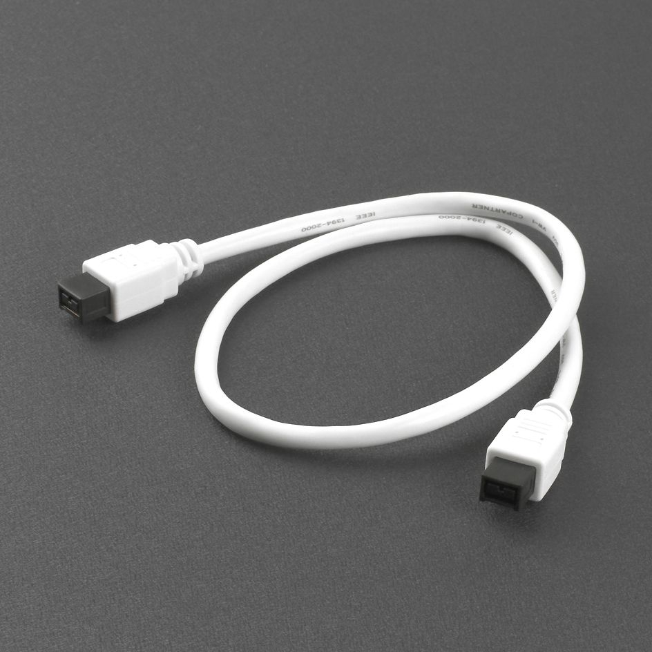 WhiteFlex Firewire 800 cable 9-to-9 50cm