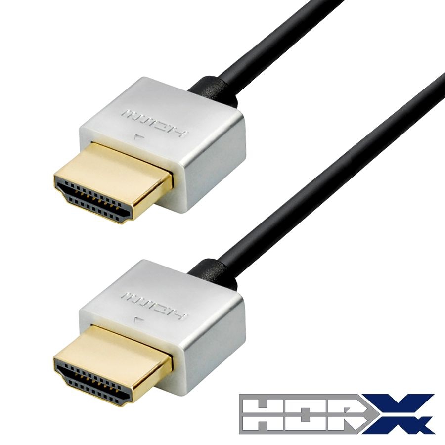 Flexible HDMI cable with metal plugs 150cm