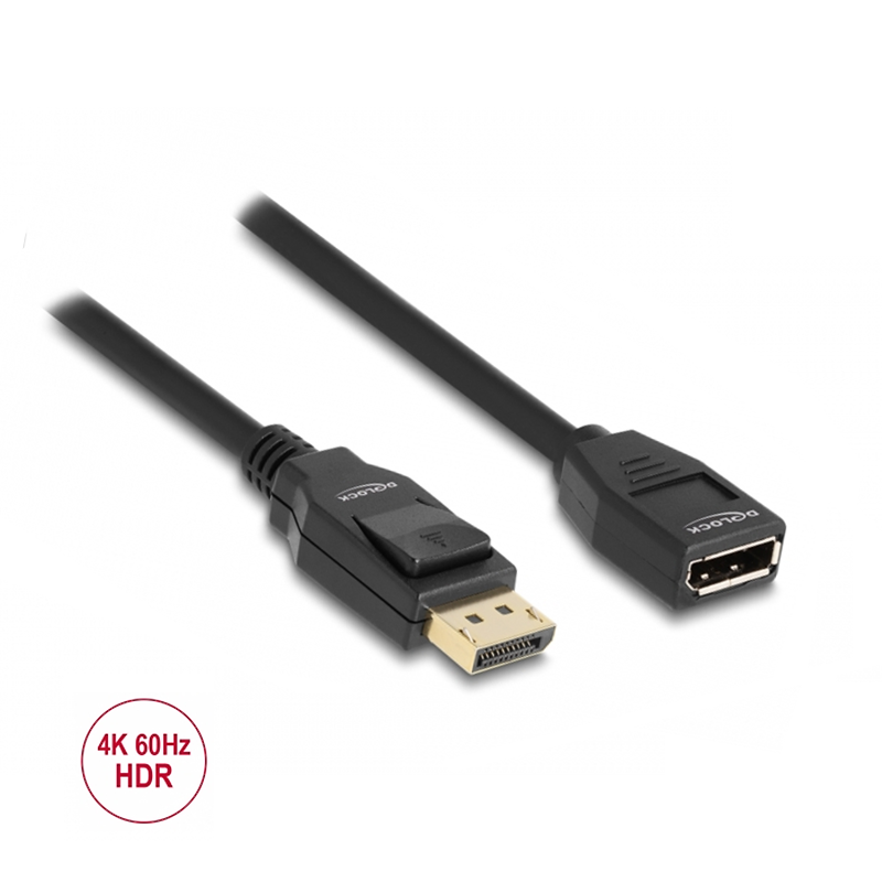 DisplayPort™ extension cable 4K@60Hz 1m DisplayPort™ extension cable 4K@60Hz 1m