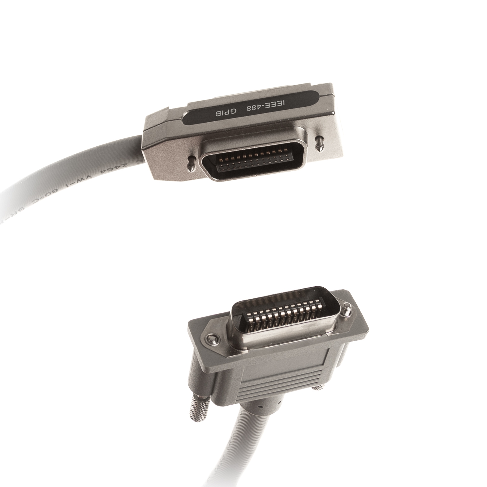 IEEE 488 bus cable GPIB 1x C24 male/female  to 1x C24 male 4m