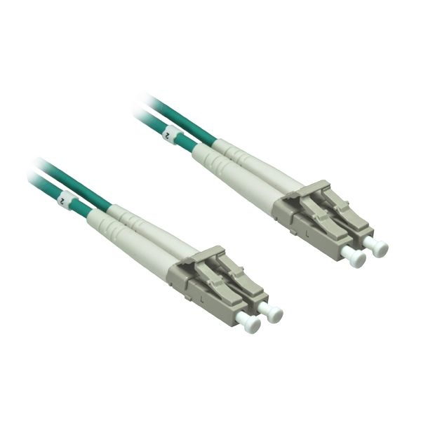 Fibre optic cable LC-LC DUPLEX 50/125µm OM3 1m