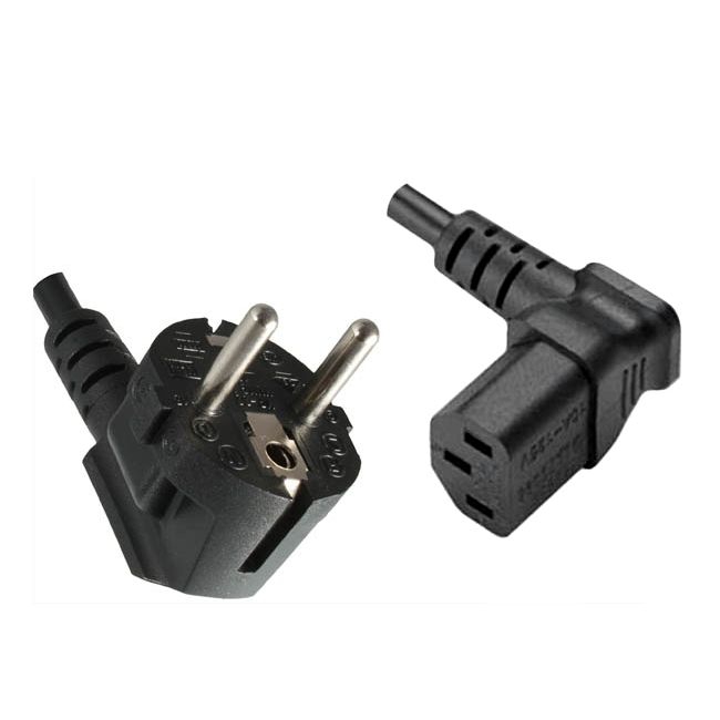 Power cord EUROPE with C13 angled UP 180cm