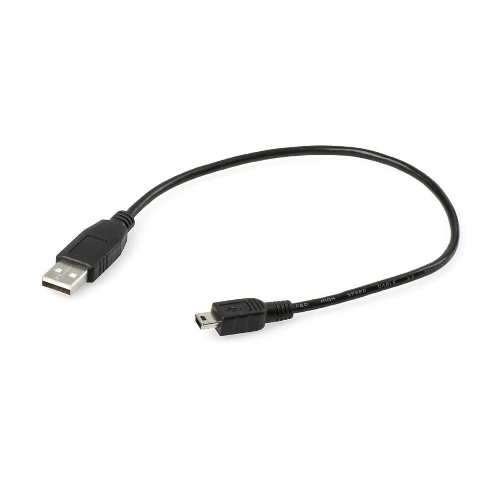 Short USB cable A to Mini B 30cm