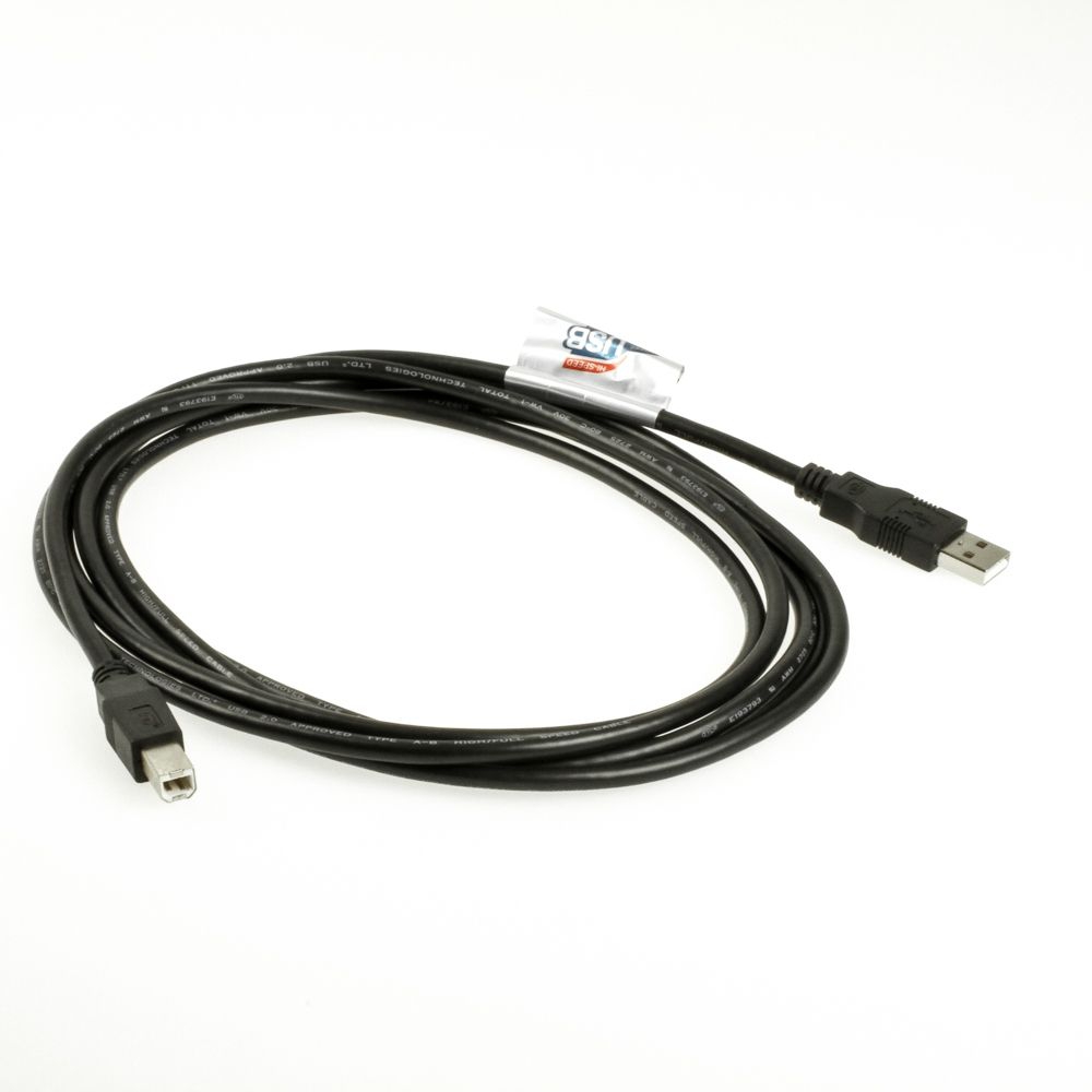 USB 2.0 cable UL + certified AWG28 AWG24 CU 3m