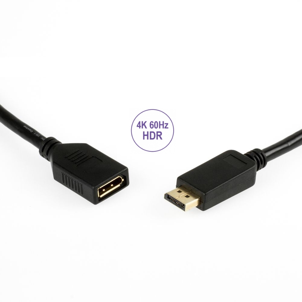 DisplayPort™ 1.2 extension cable 4K@60Hz 5m DisplayPort™ 1.2 extension cable 4K@60Hz 5m
