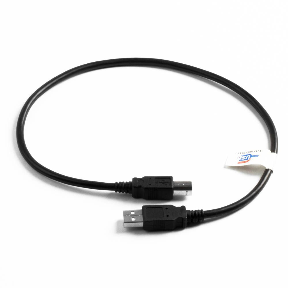 USB 2.0 cable AB with thicker power lines, PREMIUM+ certified, 50cm