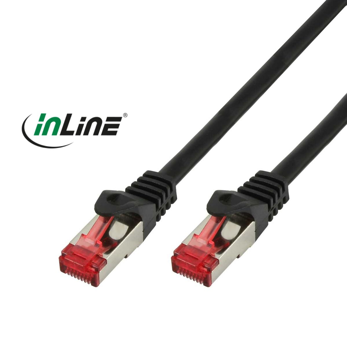 Cat.6 patch cable PREMIUM quality S/FTP (PIMF) black 50m