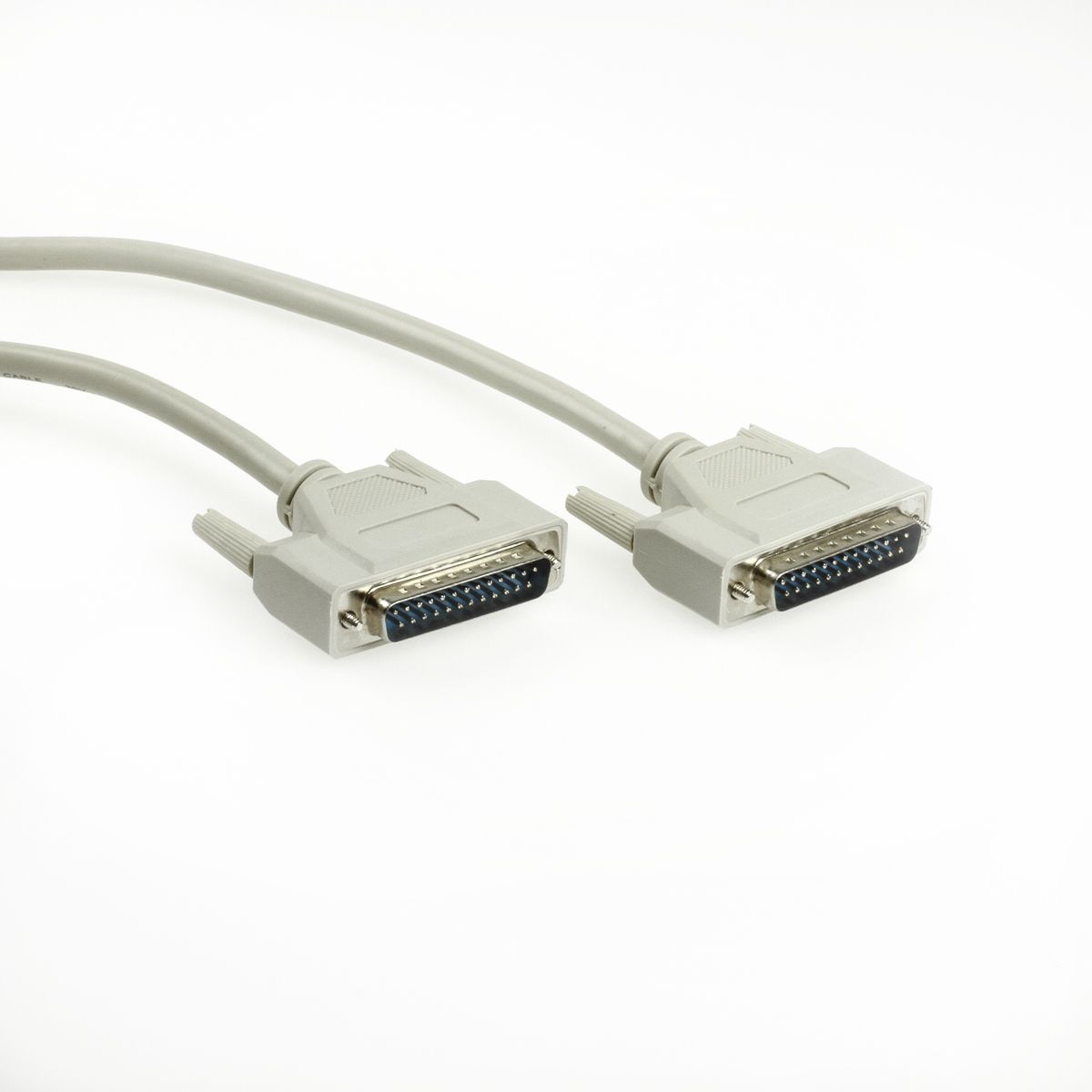 Data cable 2x DB25 male with 1-to-1 connection 2m