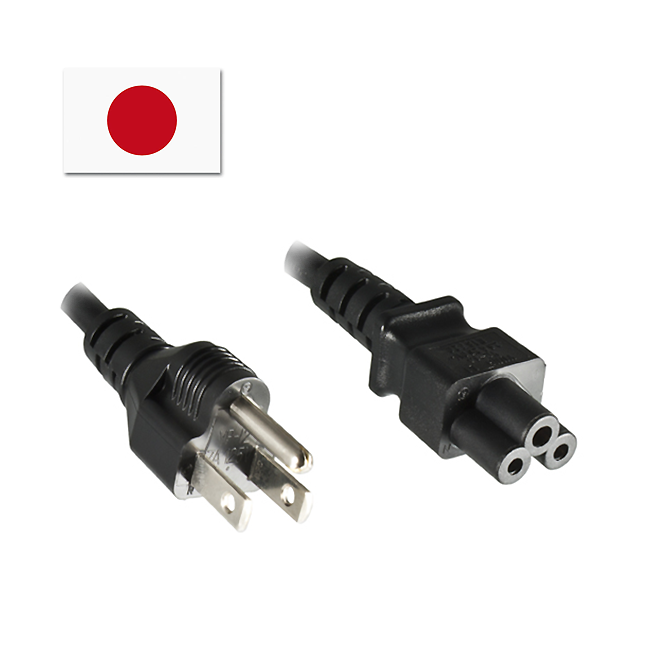 Notebook power cord for Japan 180m