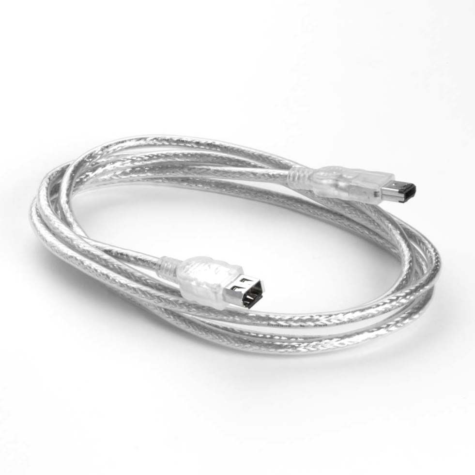 Firewire 400 extension cable 6 pin male to female 2m